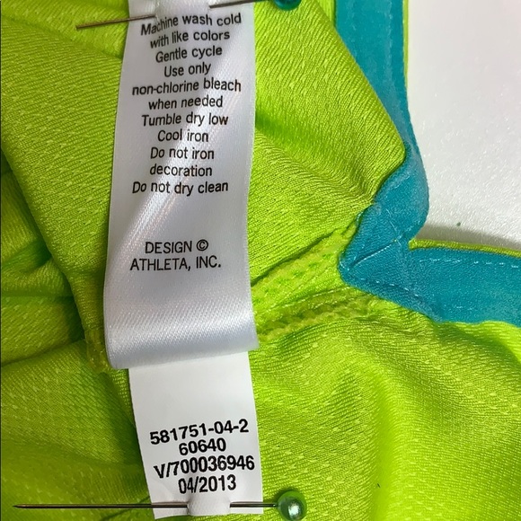 Athleta Lime Green Long Sleeve Small - Picture 8 of 8